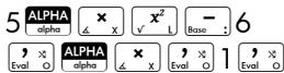 HP 11C - Exampie 2 - 1