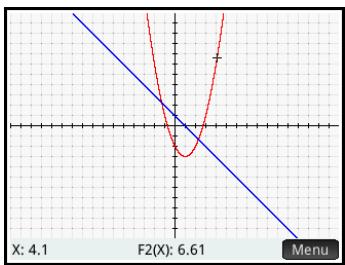 HP 11C - Trace d'un graphique - 5