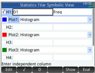 HP 11C - Présentation de l'application Stats - 1Var - 2