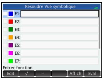 HP 11C - Ouverture de l'application Résoudre - 1