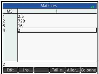 HP 11C - Formé échelonnée réduite - 1