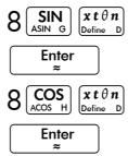 HP 11C - Définition des fonctions - 1