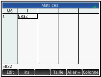 HP 11C - Résolution de systèmes d'équations linéaires - 2