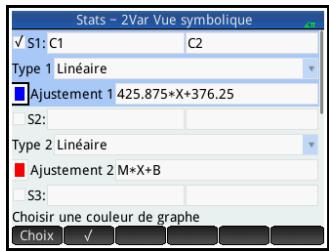 HP 11C - Tracé d'une courbe - 1