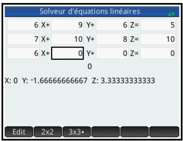 HP 11C - Définition et résolution des équations - 1