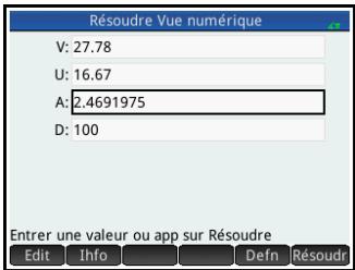 HP 11C - Effacement de l'application et définition de l'équation - 6