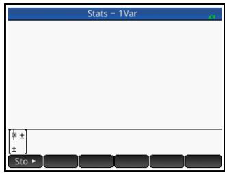 HP 11C - Matrices dans la vue d'accueil - 1