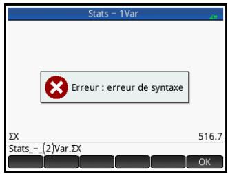 HP 11C - Qualification des variables - 1