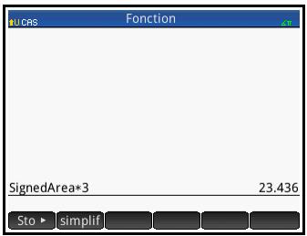 HP 11C - Pour acceder aux variables de l'application Fonction - 1