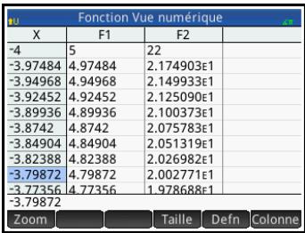 HP 11C - Pour naviguer dans un tableau - 1