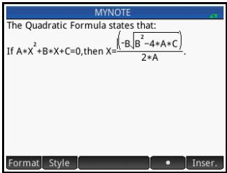 HP 11C - Options de mise en forme - 1