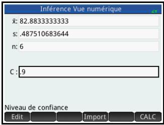 HP 11C - Importation des données - 2