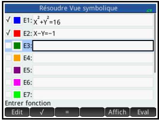 HP 11C - Définissez les équations. - 2