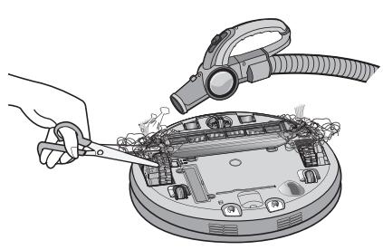 LG VR8600RB - Message sonore "veuillez vérifier la brosse. - 1