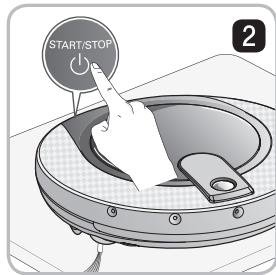 LG VR8600RB - Manipulation des brosses laterales - 3