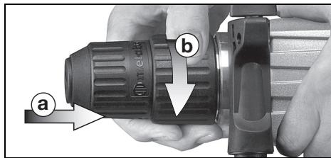 METABO SBE730 - Futter aufsetzen: - 1