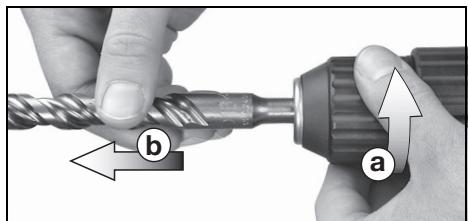 METABO SBE730 - Removing the tool: - 1