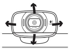 LOGITECH HD C270 - Placera webbkameran - 2