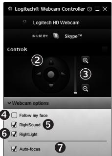 LOGITECH HD C270 - Feinabstimmung ihrer Webcam während eines Videogesprächs - 1