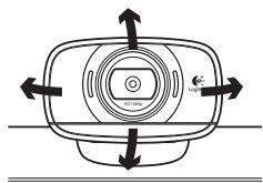 LOGITECH HD C270 - Stil webkameraet op - 2