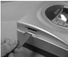 SAGEM EASY 270 - EEN GEHEUGENKAART INSTALLEREN - 4