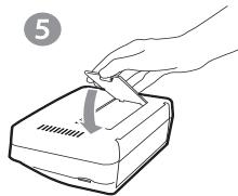 SAGEM EASY 255 - De printer aansluiten - 8