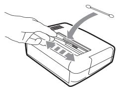 SAGEM EASY 150 - CLEANING THE PRINT HEAD - 4