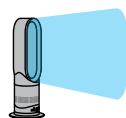 DYSON AM09 HOT COOL BLACK NICKEL - Mode air froid - 1