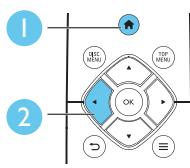 PHILIPS BDP2110 - Modification des paramètres - 1