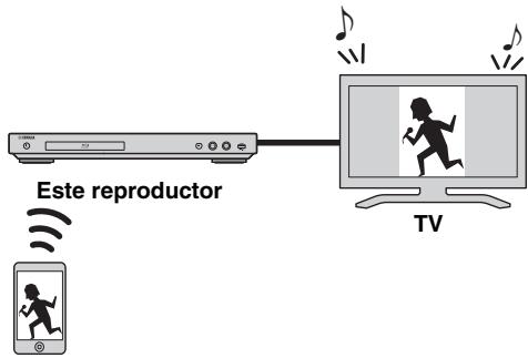 Este reproductor TV