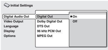 ONKYO DV-SP500 - Default setting: On - 1