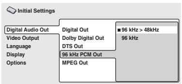 ONKYO DV-SP500 - Default setting: 96kHz > 48kHz - 1