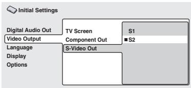 ONKYO DV-SP500 - Default setting: S2 - 1