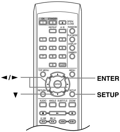ONKYO DV-SP500 - Default setting: Standard - 1