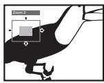 ONKYO DV-SP500 - During playback, use the ZOOM button to select the zoom factor. - 2