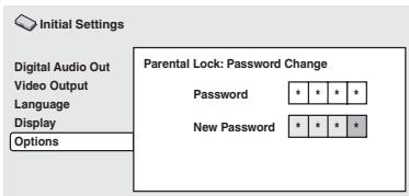ONKYO DV-SP500 - Enter a new password. - 1