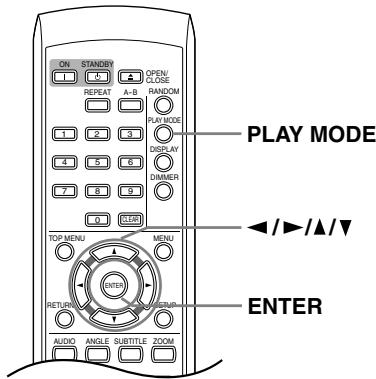 ONKYO DV-SP500 - Other functions available from the program menu - 1