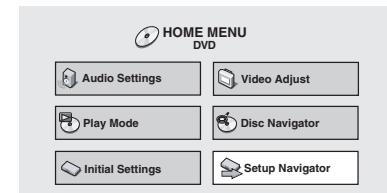 ONKYO DV-SP500 - Setting up with the Setup Navigator - 5