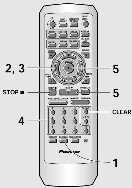 PIONEER DV-575A - Programmation de la lecture d'un DVD - 1