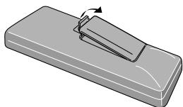 PIONEER DV-575A - Poussez la languette du couvercle du - 1