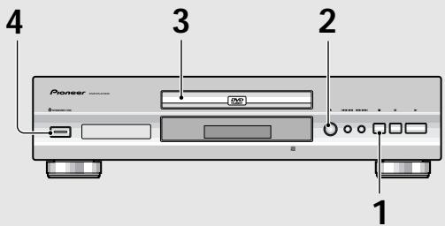 PIONEER DV-575A - Arrêt de la lecture et mise en veille -DVD/Video CD/CD - 2