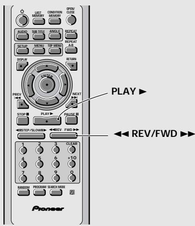PIONEER DV-575A - Suchlauf in Vorwärts-Rückwärtsrichtung -DVD/Video-CD/CD - 1