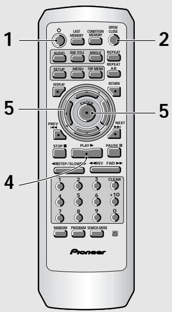 PIONEER DV-575A - Wiedergabe von DVDs, Video-CDs und CDs -DVD/Video-CD/CD - 1
