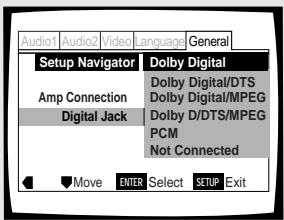 PIONEER DV-575A - Définition des raccordements   audionumériques avec un amplificateur   audiovisuel ou un décodeur - 1