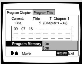 PIONEER DV-575A - Pour saugevager un programme grâce à la mémoire - DVD - 1