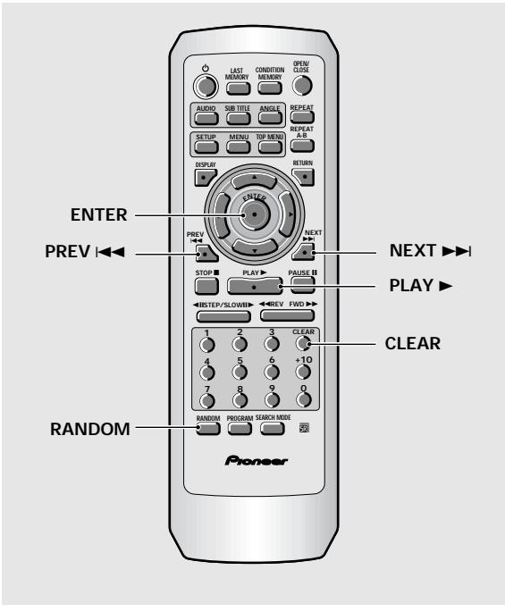 PIONEER DV-575A - Zufallswiedergabe - 1