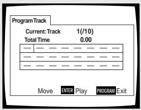 PIONEER DV-575A - Appuyez sur la touche PROGRAM. - 1