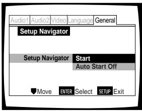 PIONEER DV-575A - Problemlose Setup- und Einstellschritte mit Hilfe der Bildschirm-Menus - 1