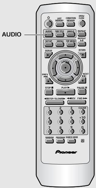 PIONEER DV-575A - Choix de la langue des dialogues (Dialogues en plusieurs langues) -DVD - 1