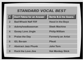 PIONEER DV-575A - Si un menu s'affiche - 3